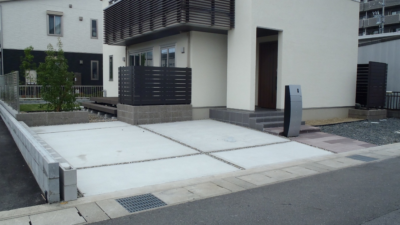 岐阜市 エクステリア工事