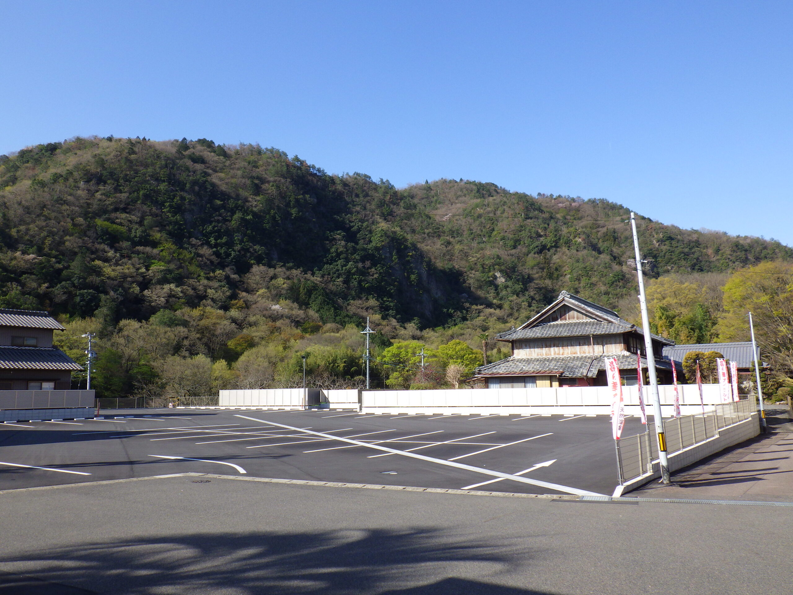 不動産事業 温浴施設駐車場造成工事