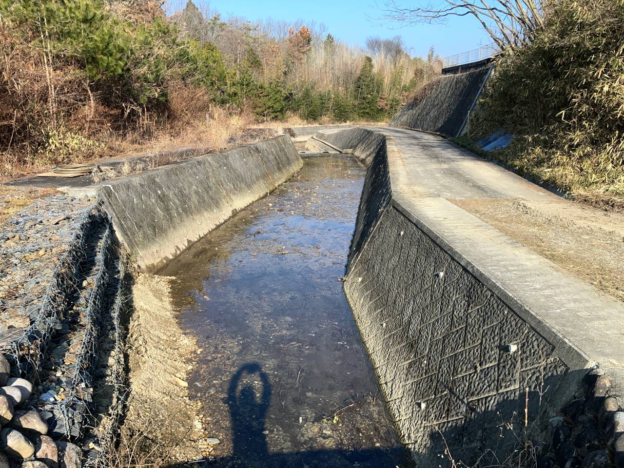 可児市 新田川浚渫業務